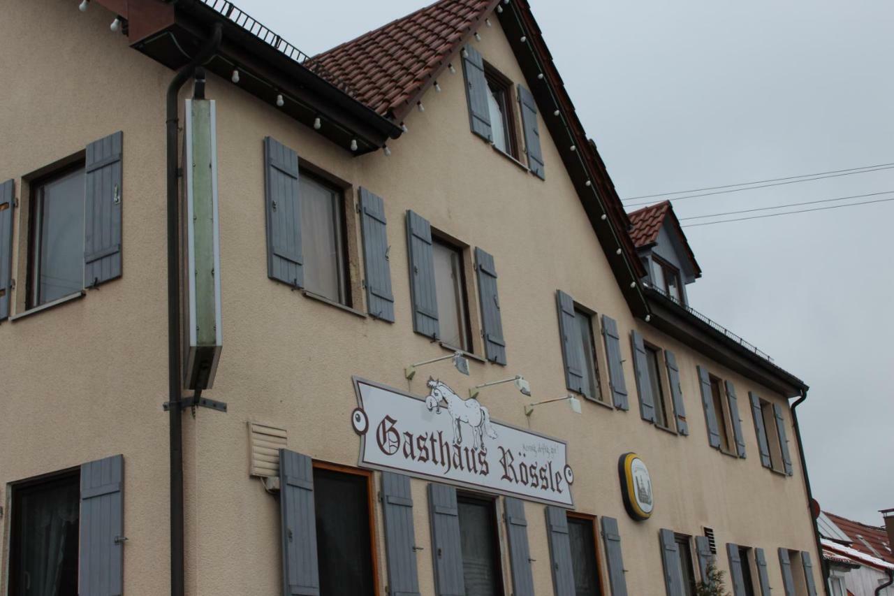 Gasthof Roessle Ochsenwang Bissingen an der Teck Exterior foto
